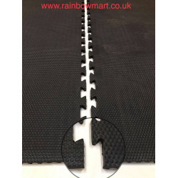 2-side Interlocking /Hammer Top Rubber Mat for Gym/Stable/Garage 6x4ftx17mm