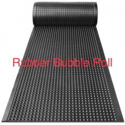 Heavy Duty Industrial Rubber Bubble Roll  Mat Anti-Fatigue