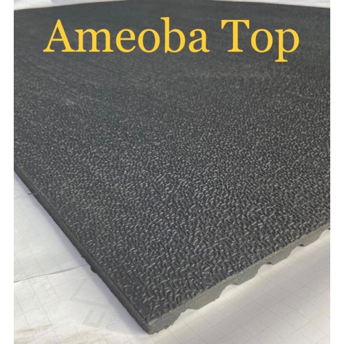 Rainbow-Horse/Stable/Gym/garage Rubber Mat (Ameoba Top) 6x4ftx12mm