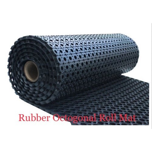 SWIMMING POOL MAT / SHOWER MAT / CHANGING ROOM MAT 1m x 9m x 13mm Thick Roll / Non Slip Matting