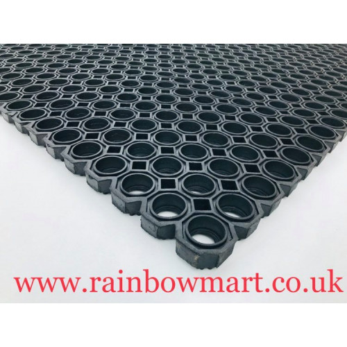 HEXAGON Premium Hollow Rubber MAT 1x1.5mx12.5mm, 14kg